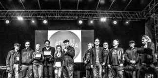 Protesta a sostegno dei lavoratori dello spettacolo al MEI