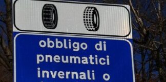 Obbligo di catene o gomme da neve su tutte le strade provinciali