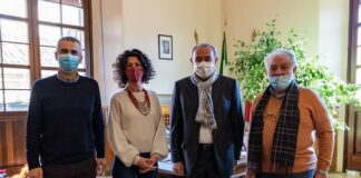 Ricevuti questa mattina nell’ufficio del sindaco il nuovo presidente del C.E.I.S., Romano Filanti e il suo vice Vitale Vittorio