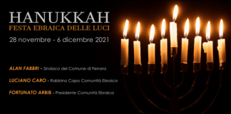 Festa ebraica di Hanukkah, il sindaco Fabbri presenzierà all’accensione della prima luce