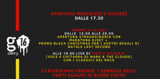 Gallery16 Bologna: eventi della settimana