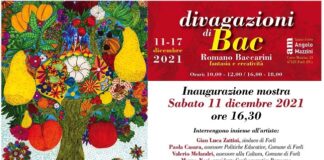 Sabato 11 dicembre inaugurazione della mostra “Divagazioni di Bac”