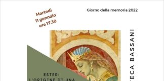 ANNULLATA la conferenza-spettacolo ‘Ester: l’origine di una festa ebraica’