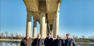Sopralluogo al Ponte Verdi di Ragazzola