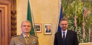 Incontro tra il sindaco Matteo Lepore e il comandante Guido Orsolini Orsolini