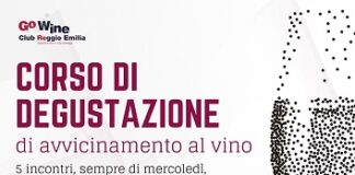 A Reggio Emilia un corso di degustazione Go Wine di avvicinamento al vino
