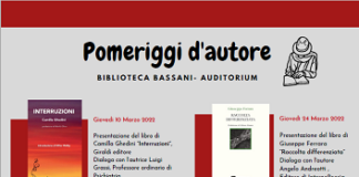 ‘Pomeriggi d’autore’: alla biblioteca Bassani il libro di Giuseppe Ferrara ‘Raccolta differenziata’