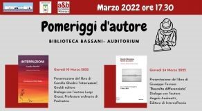 ‘Pomeriggi d’autore’: appuntamento il 17 marzo con il libro di Sandro Abruzzese e Marco Belli ‘Niente da vedere’