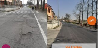 Nuovo look alle strade di Borgotrebbia