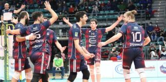 Al PalaSavena il saluto ai tifosi