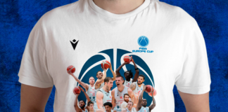 Allo “stoRE” in vendita le t-shirt delle Finali di FIBA Europe Cup