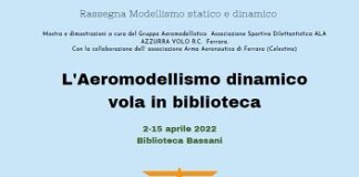 L’aeromodellismo arriva in biblioteca con una mostra, dimostrazioni di volo e appuntamenti per bambini e ragazzi