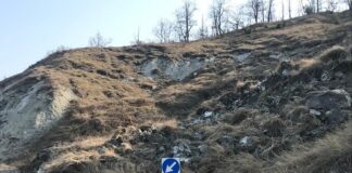 Provincia di Modena: dissesto sulla SP36 del Malandrone