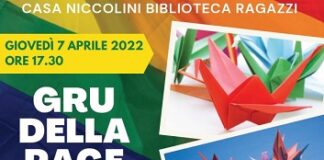 ‘Le Gru della Pace’: letture ad alta voce e laboratorio di origami per i più piccoli
