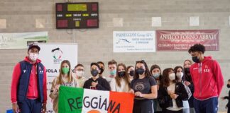 Bagno di folla a Baiso per i biancorossi: 300 studenti per “Io Tifo Pulito”