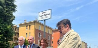 Il ponte di via Libia intitolato a Cesare Maltoni