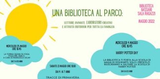 ‘Una biblioteca al parco’: a maggio letture animate, laboratori creativi e attività outdoor per tutta la famiglia