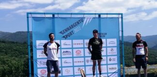 Galassi 2° al Triathlon Gennargentu