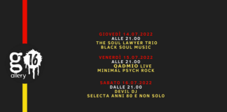 Gallery16 Bologna: Eventi della settimana