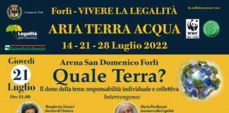 “Quale Terra? Il dono della Terra: responsabilità individuale e collettiva”,
