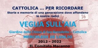 Il 20 luglio a Cattolica VEGLIA SULL’ AIA