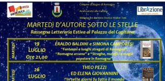 Rassegna letteraria “Martedì d’autore sotto le stelle” a Bagno di Romagna