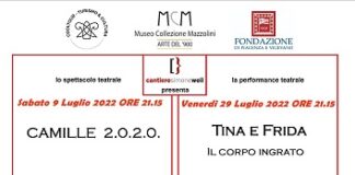 «Tina e Frida. Il corpo ingrato » il 29 luglio a Bobbio