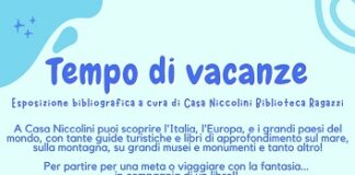 A Casa Niccolini è ‘Tempo di vacanze’ con i libri per l’estate dei più piccoli