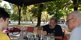Quattro nuovi tavoli da gioco per gli scacchi a Lostello della Cittadella
