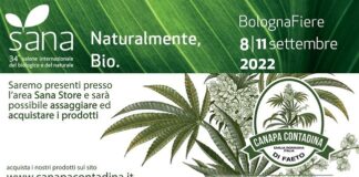 Canapa Contadina arriva a “Sana” 2022