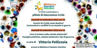 “Pillole di educazione civica”: due incontri per un confronto sulla politica