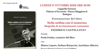Matteo Lepore e Stefano Bonaccini presentano la biografia di Federico Castellucci