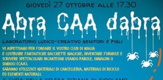 ‘AbraCAAdabra!’: la magia dei diversi linguaggi in un laboratorio per bimbi e genitori