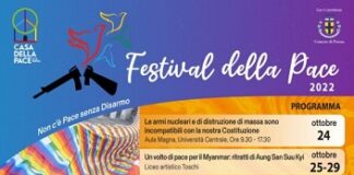 Se non vuoi la guerra prepara la Pace. Il primo Festival della Pace di Parma da lunedì 24 ottobre