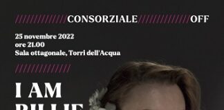 I am Billie con Valentina Mattarozzi il 25 novembre a Budrio