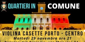 “Quartieri in Comune”: martedì 29 novembre incontro degli Amministratori con i residenti delle zone Violina Casette Porto e Centro