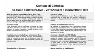 Bilancio partecipativo, seggio aperto anche nel pomeriggio di martedì 29 novembre
