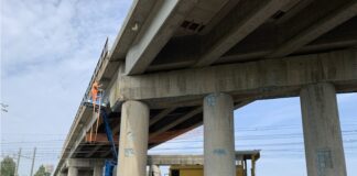 Tangenziale di Fidenza: senso unico alternato con semaforo di notte