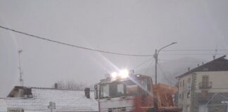 Provincia di Modena: passo delle Radici, caduti dieci centimetri di neve