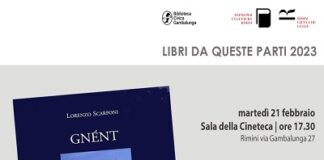 Per la rassegna “Libri da queste parti”, Lorenzo Scarponi presenta Gnént, martedì 21 febbraio