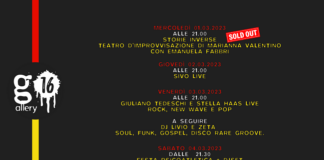 Gallery16 Bologna: Eventi della settimana