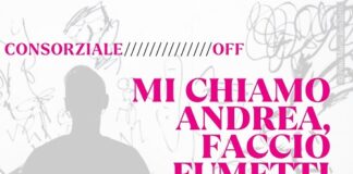 Mi chiamo Andrea, faccio fumetti il 10 marzo a Budrio