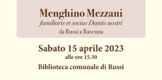 Presentazione del libro “Il caso di Menghino Mezzani tra Dante e la Romagna”