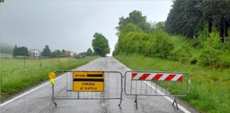 Neviano: chiusa al transito la Sp 97 tra Scurano e Ponte Vetto