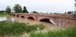Provincia di Modena: maltempo, piena della Secchia, vigilanza degli argini