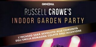 “Indoor Garden Party” di Russell Crowe il 27 giugno a Bologna