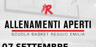 Riparte la Scuola Basket Reggio Emilia, ecco gli allenamenti aperti
