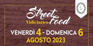 VIDICIATICO STREET FOOD dal 4 al 6 agosto