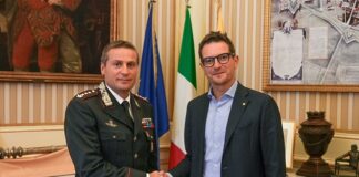 Il Sindaco Guerra incontra il Colonnello Pagliaro