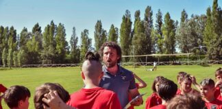 Al Reno Rugby una giornata in campo con Mauro Bergamasco